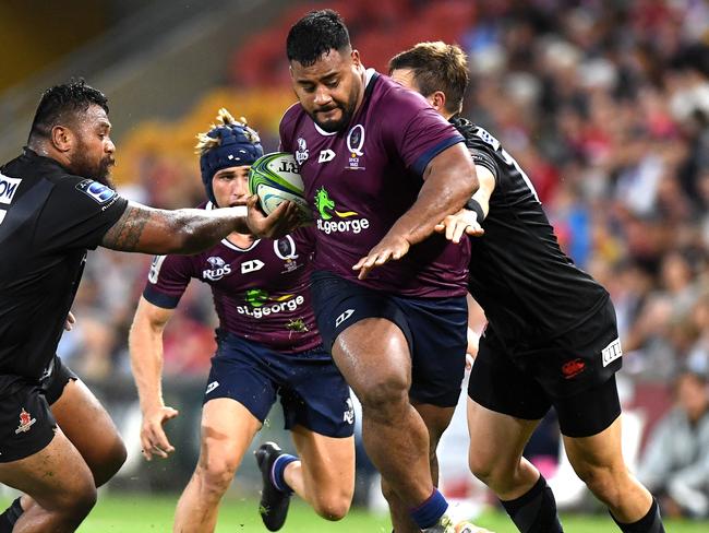 Reds and Wallabies prop Taniela Tupou has agreed to a big-money deal. Picture: Getty Images