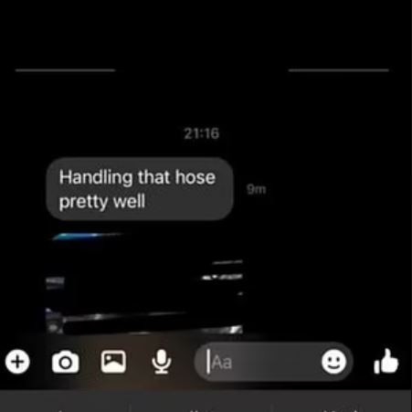 Maddy revealed some of the more scandalous messages she has received.. Picture: TikTok