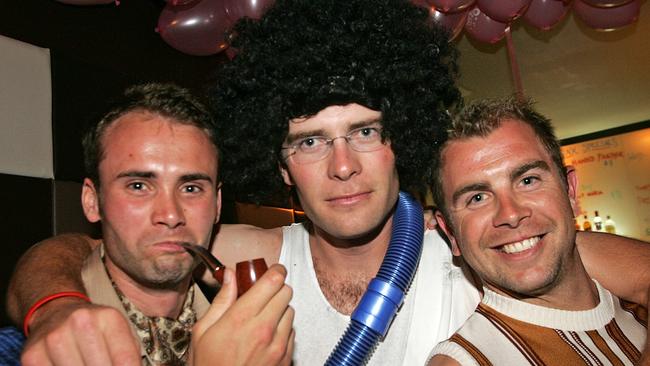 Snapped at Metz Sandy Bay, from left Nick Mcleod, Sam Salmon and Ben Rex