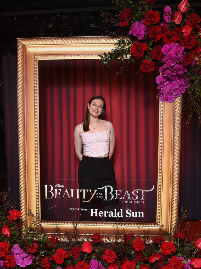 Opening night: Beauty and The Beast at Her Majestys Theatre, Melbourne. Picture: Josie Hayden