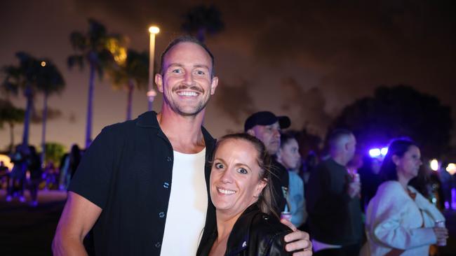 Joseph Baxter and Lauren Strambi at the Ministry of Sound Classical 2025 at HOTA for Gold Coast at Large. Picture, Portia Large.