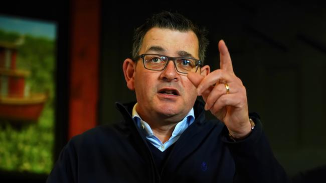 Former Victorian Premier Daniel Andrews sought Mr Fowles’ resignation from the Labor Party over the allegations. Picture: NCA NewsWire / Andrew Henshaw