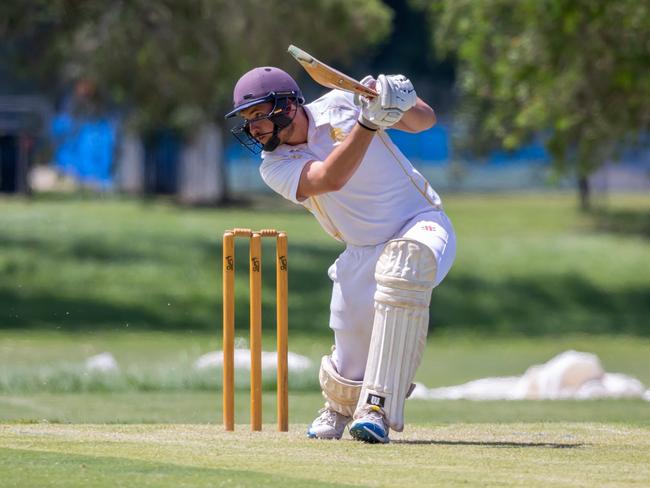 Gympie Division 1 captain Trent Riddell in action. Picture: Contributed