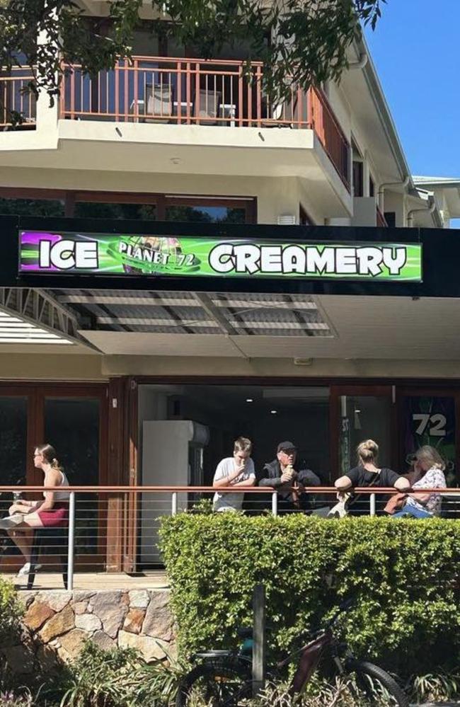 Planet 72 Ice Creamery opened their second store in Noosa. Picture: Instagram