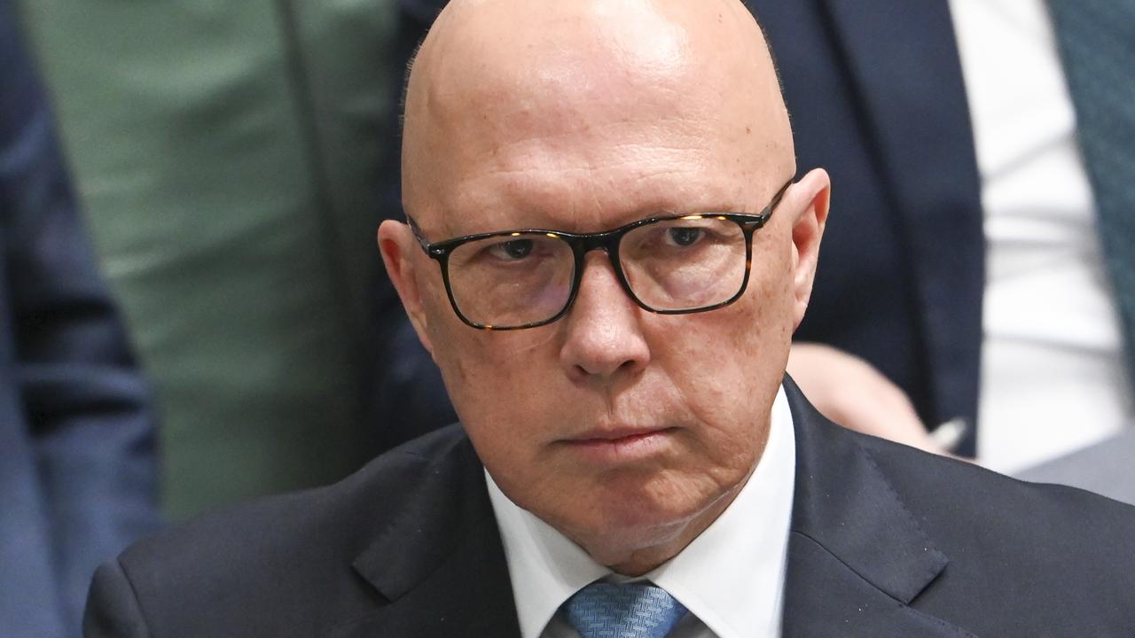 Leader of the Opposition Peter Dutton. Picture: NewsWire / Martin Ollman