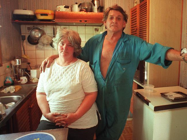 Sharron Phillips’s parents Dawn and Bob in 1996.