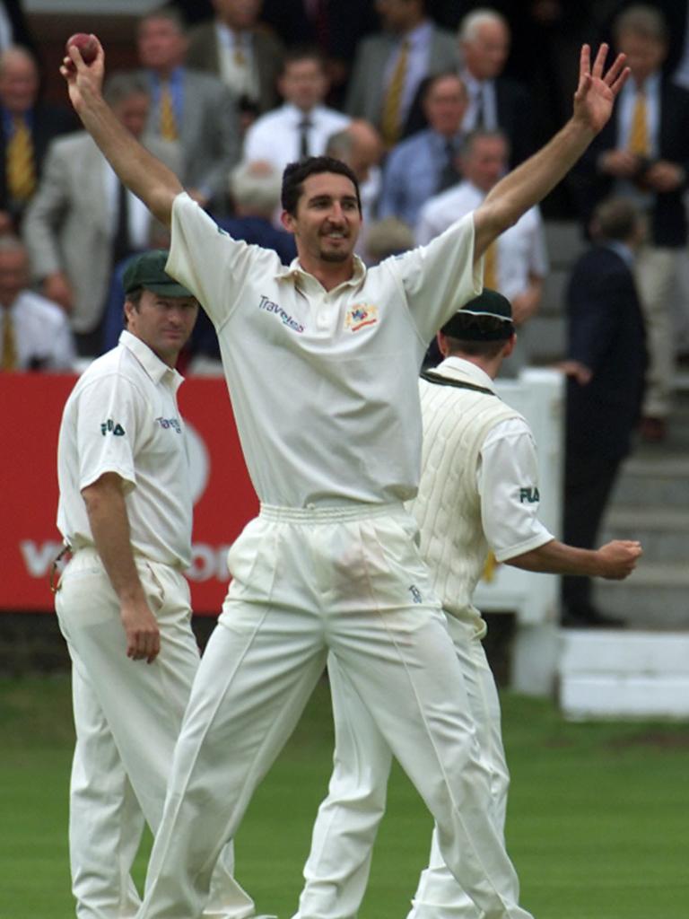 Gillespie took 259 Test wickets in a glittering career.