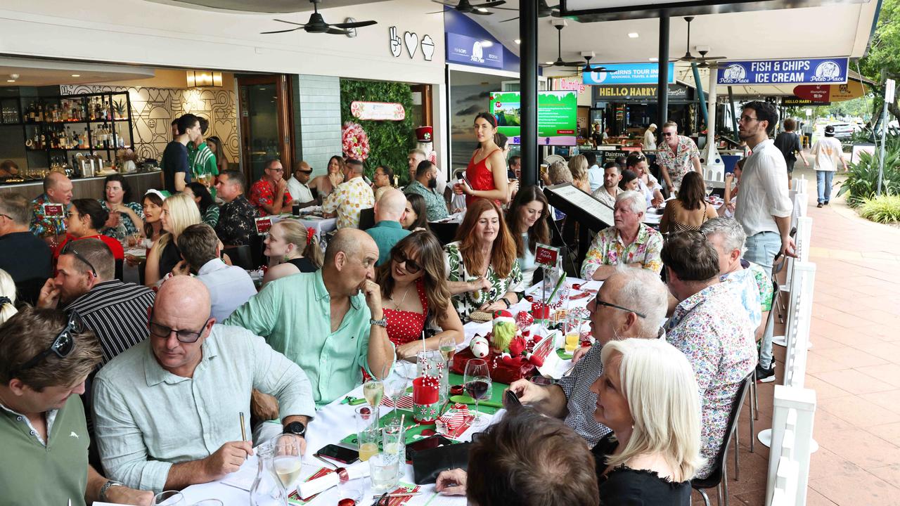 The Trinity Advisory fundraising lunch at Little Sister restaurant. Picture: Brendan Radke