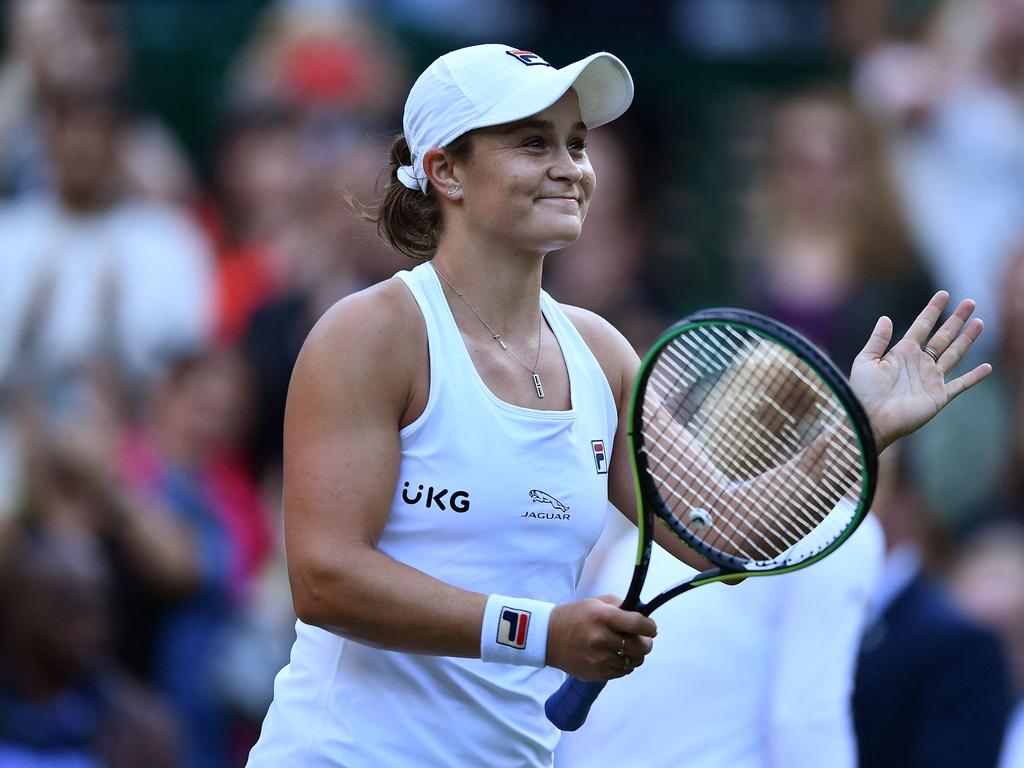 Wimbledon 2021 results  Ash Barty beats Katerina Siniakova in