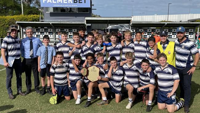 St Mary's College's winning year 7 side.