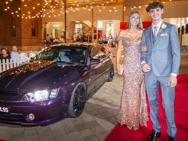 CLASS OF 2024: Townsville Grammar School formal. Students Mia Vivian & Jackson Lawty.