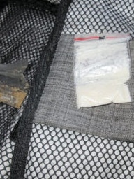 Drugs found in the Gold Coast home. Photo QLD Police