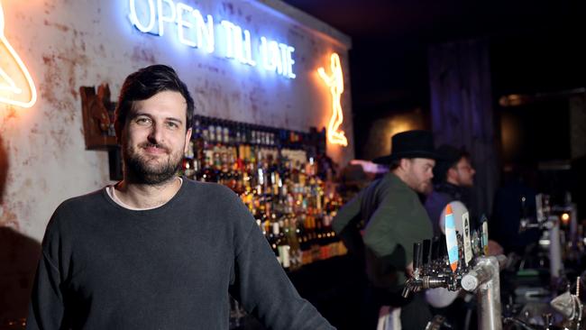 Oxford Tavern owner James Thorpe. Picture: Damian Shaw