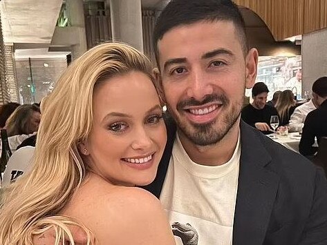 Simone Holtznagel and partner Jono Castano are expecting their first child. Picture: Instagram