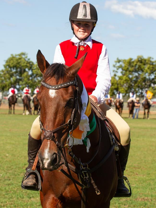 4th place in the PQC State Showjumping Championships 12 and Under 80cm class.