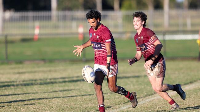 Waylon Caldwell in action for the Cougars. Picture: DC Sports Photography