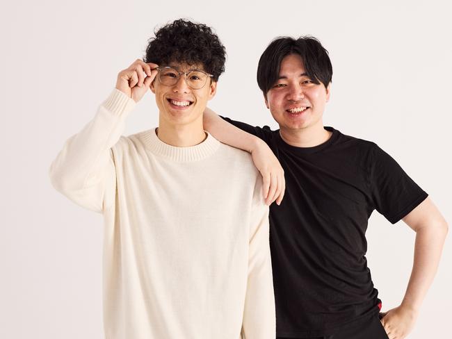 Nathan Yun and Rex Zhang, founders of e-commerce start-up Paire. Picture: Supplied