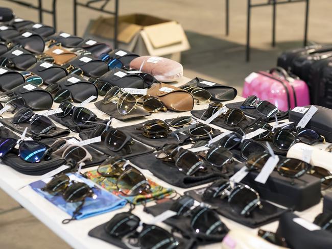 There are loads of sunglasses for sale. Picture: Sydney Airport