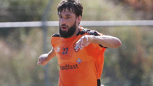 Thomas Broich needs more surgery on his ankle. Picture: Peter Wallis