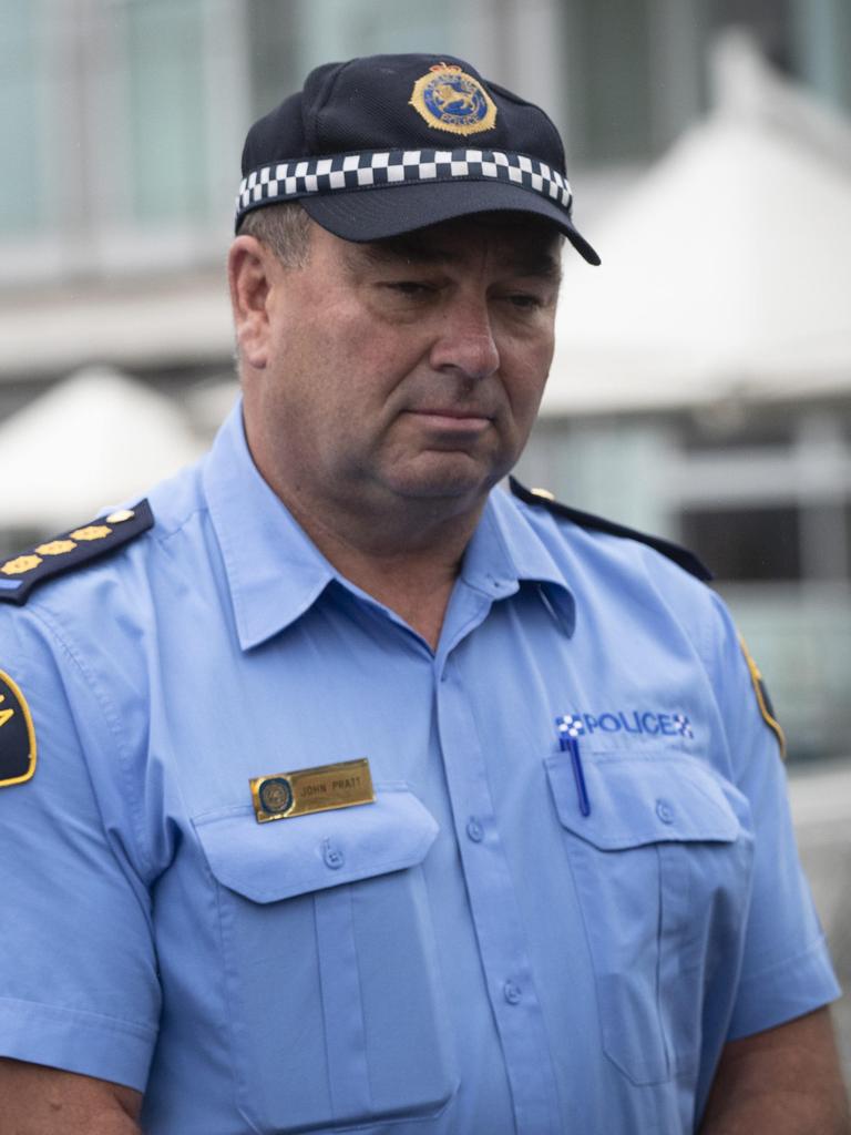 Tasmania Police inspector John Pratt. Picture: LUKE BOWDEN