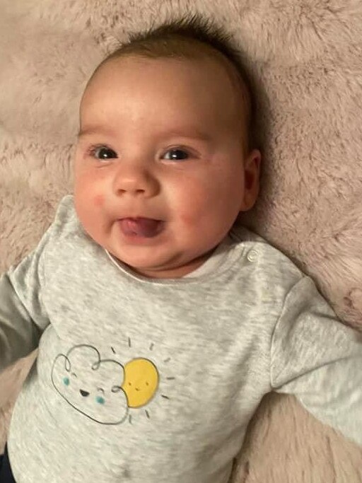 Tassie's Cheekiest Bubs 2020 | Leo Marcus Knight. He is the sweetest little baby with such a beautiful personality and loves cuddles and is just so sweet. My pandemic baby - 3months old. Photo: Elisa Knight