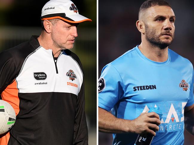 Michael Maguire and Robbie Farah.