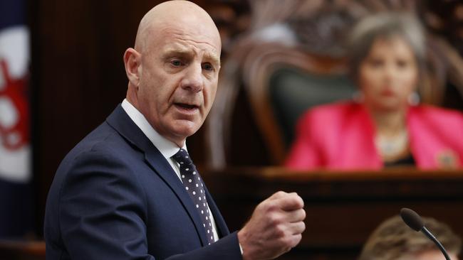 Premier Peter Gutwein has previously said he has an “open mind” about calling an early election. Picture: Zak Simmonds