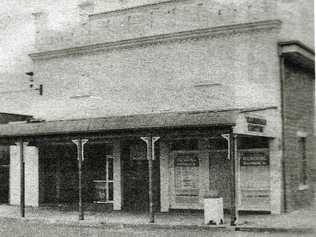 GLORY DAYS: The National Hall, in Station Rd, Booval (now the Cambrian Centre), as it was in the 1980s. Picture: bez