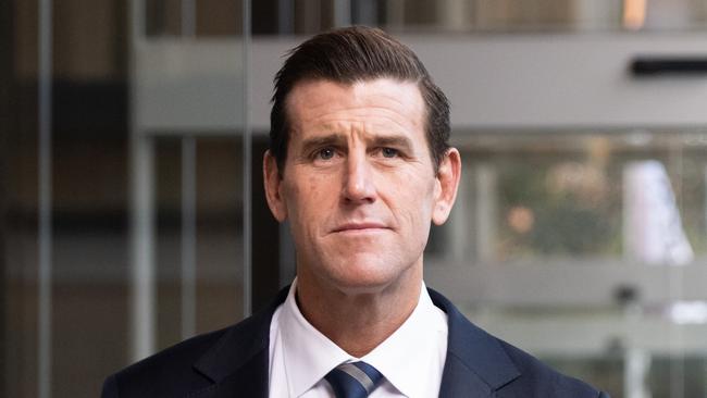 Ben Roberts-Smith leaving the Federal Court, Sydney. Picture: NCA NewsWire / James Gourley