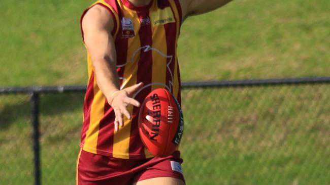 EFNL: Nunawading's Cooper Winter. Picture: Davis Harrigan