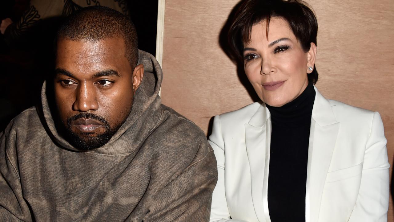 Kanye and Kris reportedly disagreed on production decisions for the show. Picture: Getty Images.