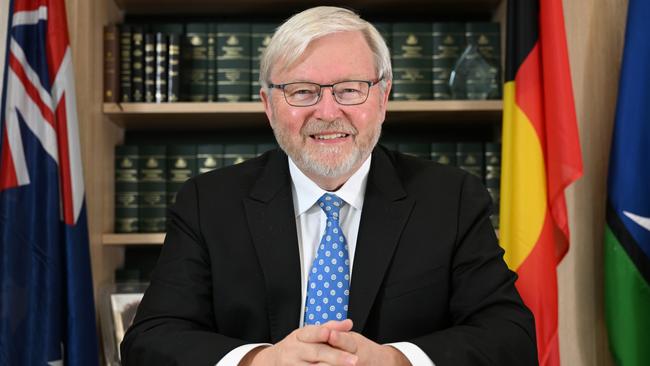 Former prime minister Kevin Rudd will be Australia's next ambassador to the United States. Picture: AAP Image/Darren England