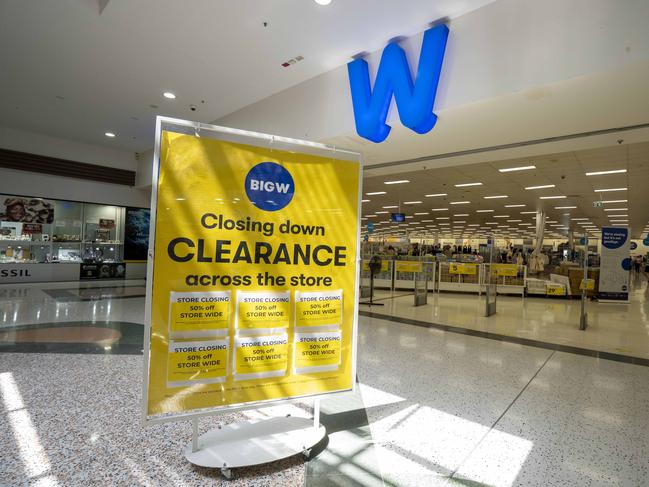 CANTERBURY-BANKSTOWN EXPRESS. Coles will be moving into Chullora Marketplace after Big W moves out at the end of the month. Chullora Marketplace, photographed today 4th of January 2020.  (AAP/Image Matthew Vasilescu)