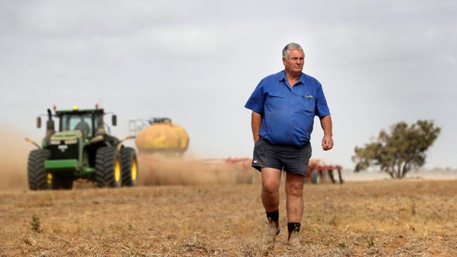 Newly elected VFF grains group president Craig Henderson says growers have little room for error when planning their crops this year. Picture: David Geraghty