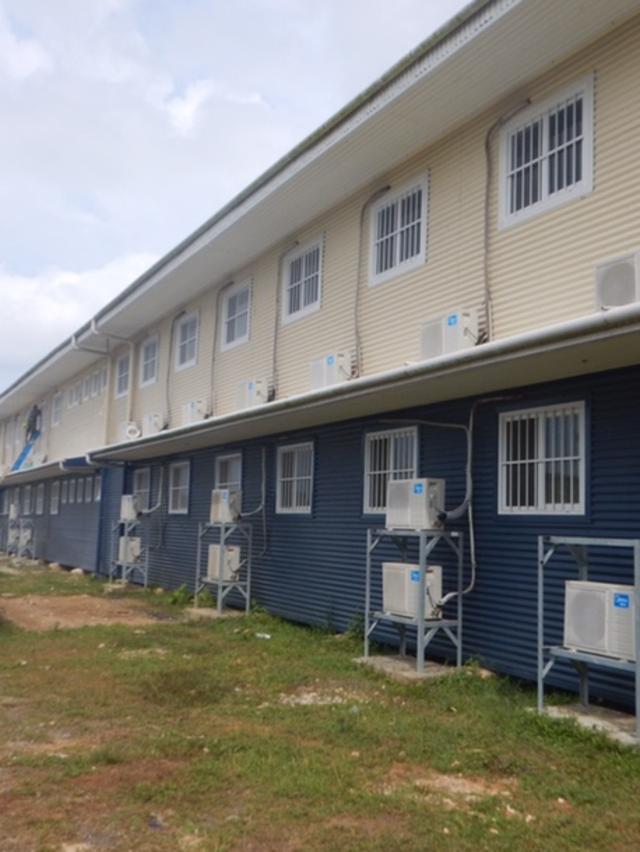 A building at the East Lorengau Refugee Transit Centre