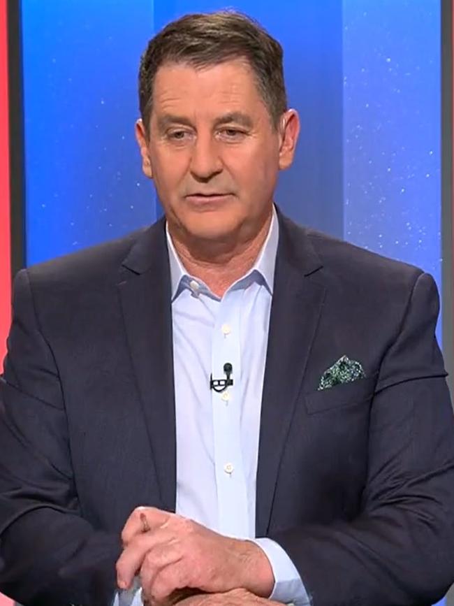 Ross Lyon said Ginnivan was "discriminated against". Photo: Channel 9