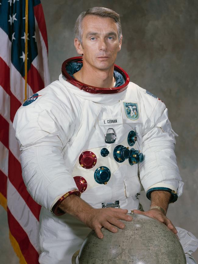 Gene Cernan as a young astronaut.