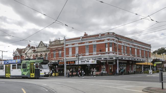 A Glen Eira councillor is calling on Caulfield Station to be elevated and Sir John Monash Drive to be closed to trams to make way for more night-life on the quiet strip. Picture: Valeriu Campan