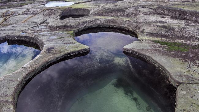 The Figure Eight pools.