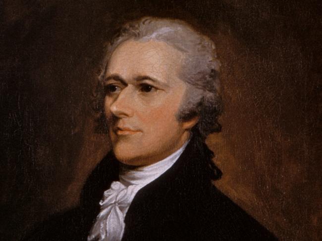 Alexander Hamilton portrait by John Trumbull 1806. Public domain