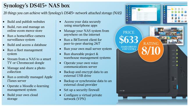 Synology DS415+ NAS box