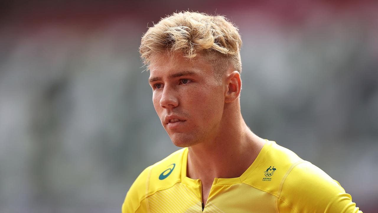 Ash Moloney has won bronze in the Men's Decathlon. Picture: Cameron Spencer/Getty