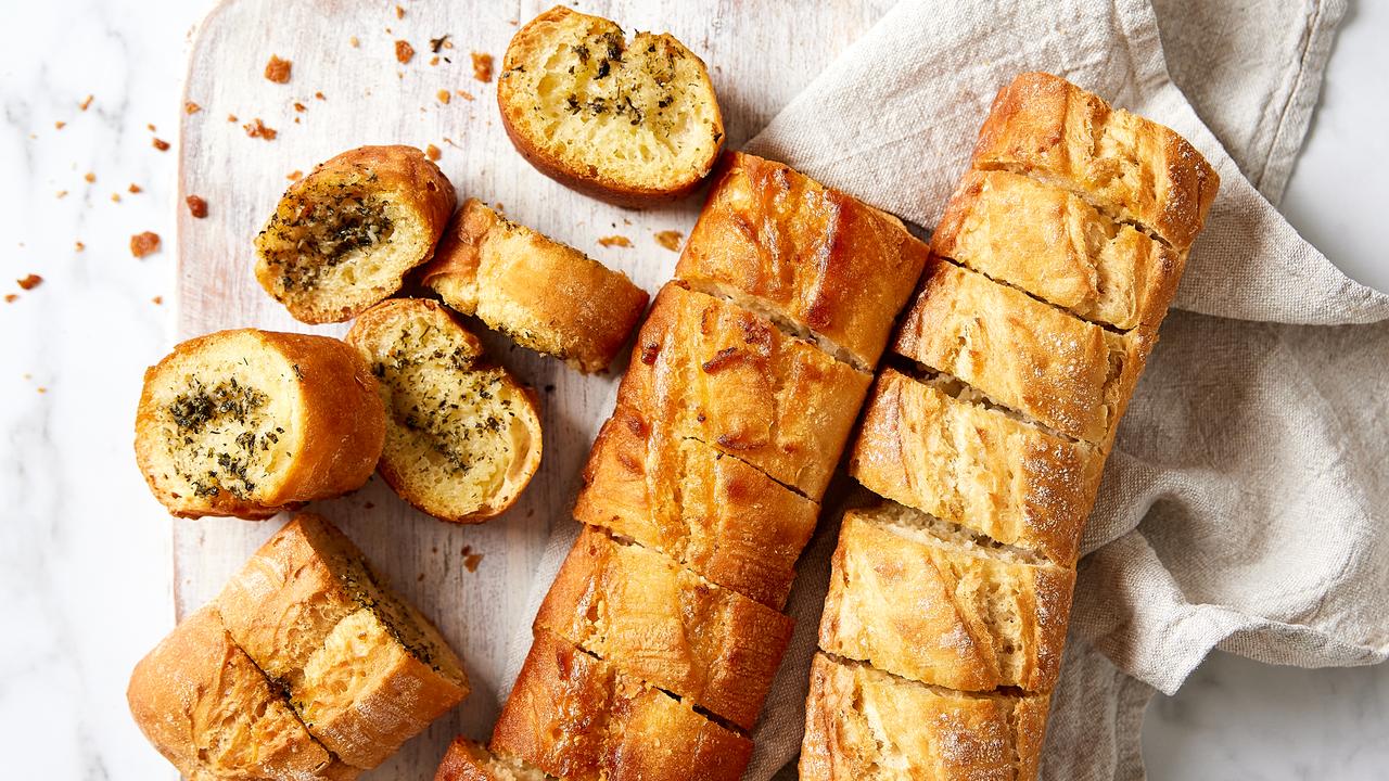 Garlic bread will feature in the range as well. Picture: Supplied