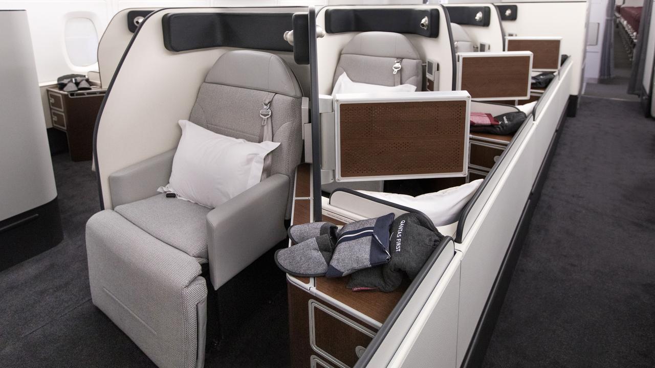 The new-look first class cabin.