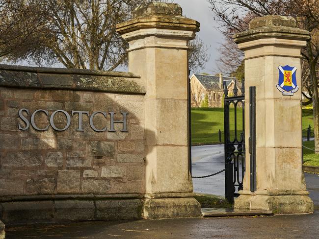 Scotch College alumni have dubbed his kidnap escape the ‘Scotch Finger’ getaway. Picture: Matt Loxton