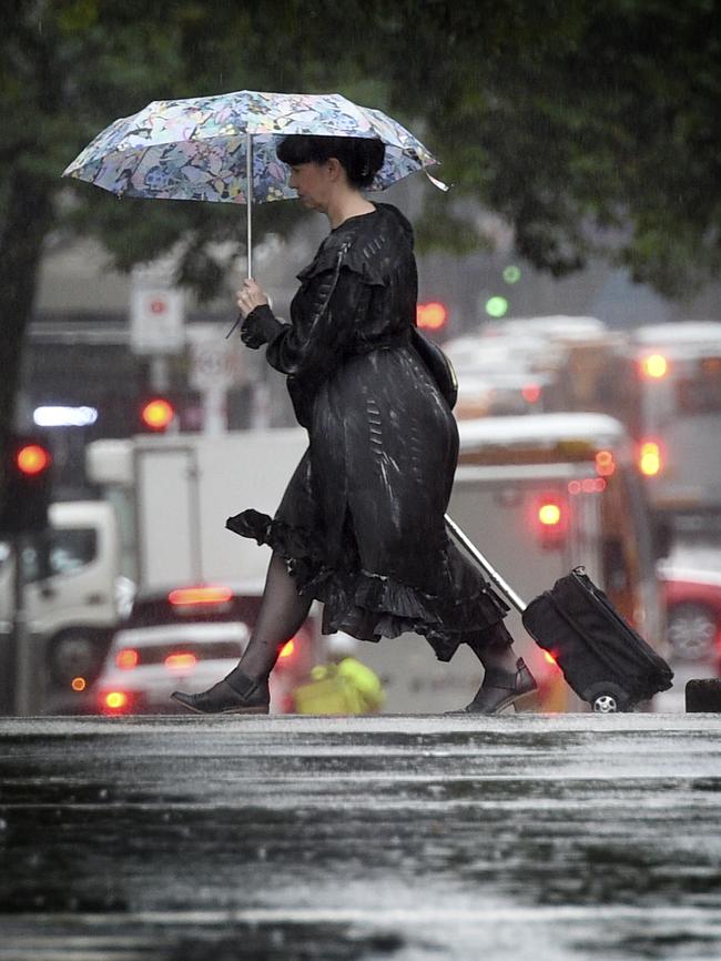 Victoria looks set for a year of rain. Picture: Andrew Henshaw