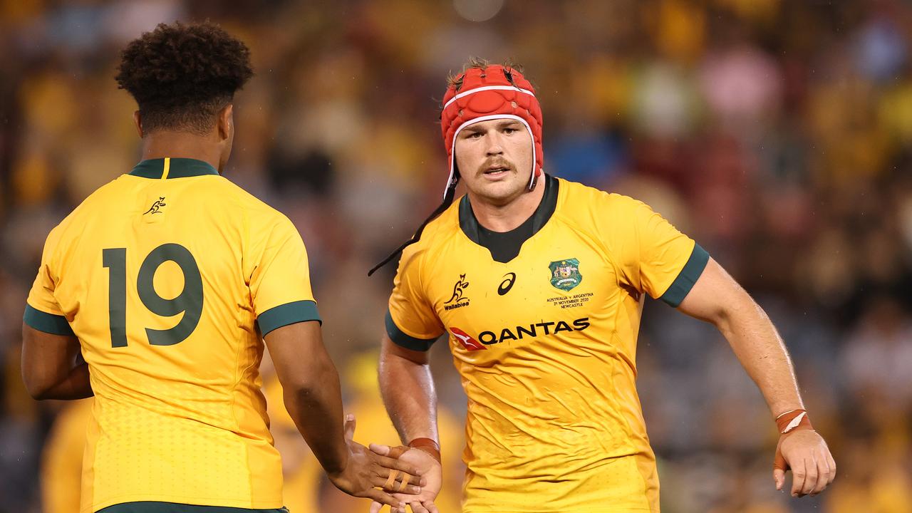 Harry Wilson’s short-term future is being strongly considered by Rugby Australia. Photo: Getty Images