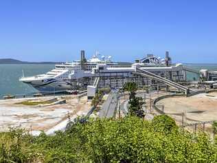 The P&O Pacific Explorer cruise ship will return to Gladstone next Tuesday. Picture: Matt Taylor GLA290519SHIP