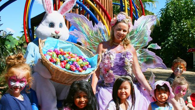 Kristabelle the fairy queen and the Easter bunny will entertain the kids at The Blue Lotus Garden.