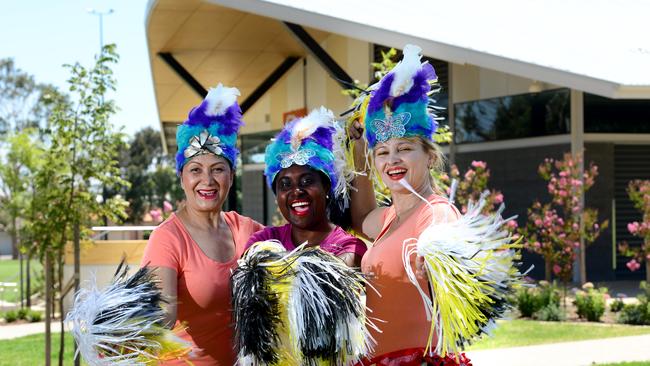 A range of sports and recreation groups have embraced a $5.3m hub in Adelaide’s east at Glenunga, including Polynesian dancing for fitness and fun group, WOW. Picture: Tricia Watkinson